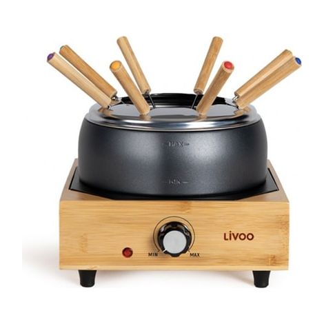 Service à fondue 800w 8 fourchettes - Livoo - DOC287 (1/10)