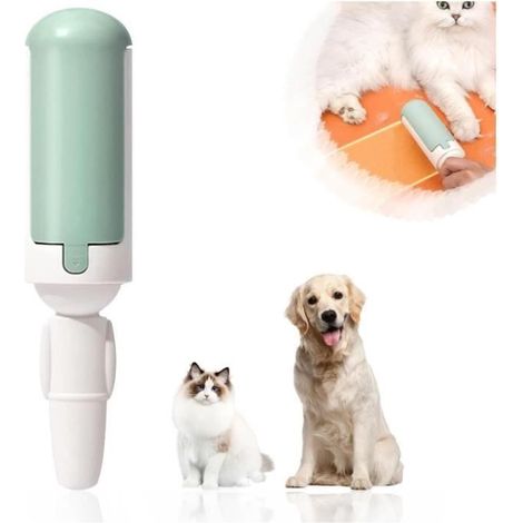 Brosse Anti Poils Animaux, Rouleau Anti Poil Chien, Brosse Anti Poil Chat, Vous Pouvez Toujours Ramasser à Nouveau Votre Animal (1/4)