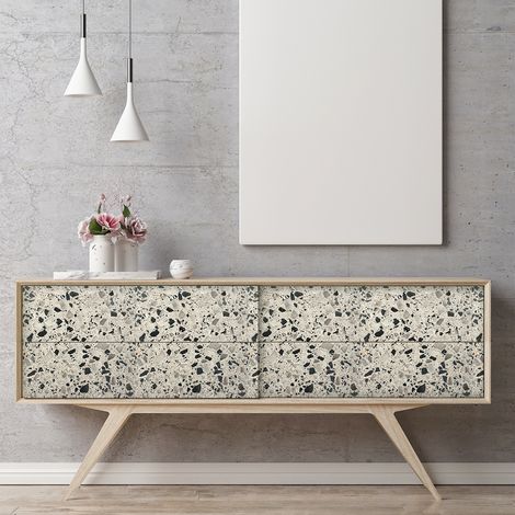 Sticker terrazzo pour meuble marbella 40 x 60 cm (1/5)