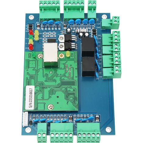 Panneau de contrôle d'accès réseau PCB pour contrôleur d'accès 2 portes, télécommande de sécurité (1/5)