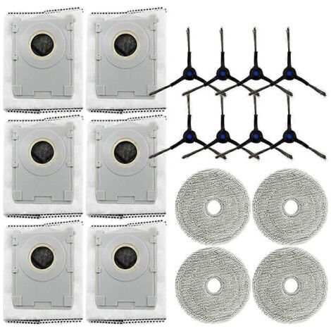 BARKBUSTERS Pièces détachées pour aspirateur robot Ecovacs Deebot Mini : sacs à poussière, brosse latérale, sac poubelle, etc. (1/5)