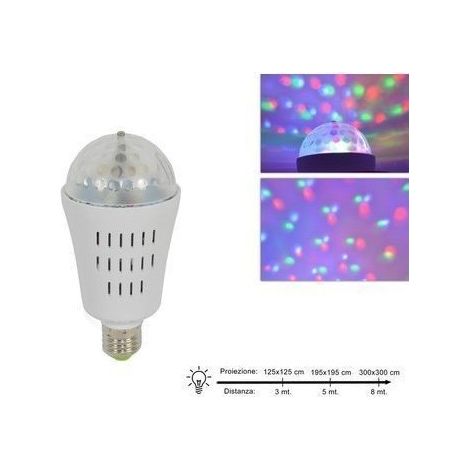 Lampadina Proiettore Party Multicolor