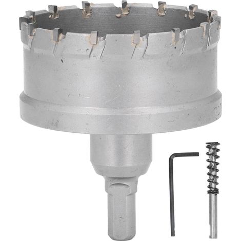 Scie cloche carbure de tungstène 70mm pour métal épais, foret industriel TCT ouverture percage (1/5)