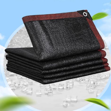 Filet et Isolation Thermique pour Plantes 3x4m - Noir d'Ombre - Protection Solaire, Filet de protection pour plantes et fleurs (1/5)