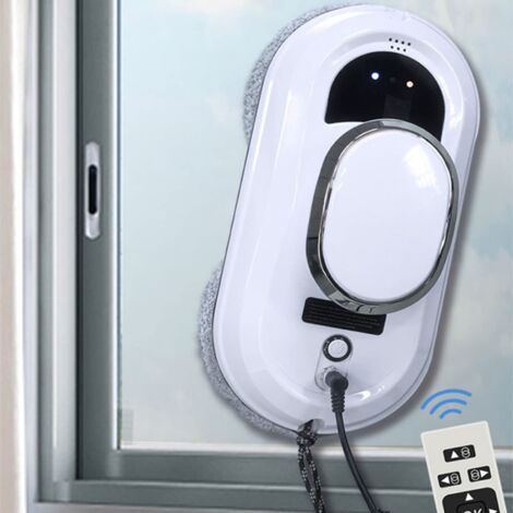 Robot lave-vitres électrique 5600Pa – Nettoyage automatique pour vitres jusqu'à 1m² en 4 min – Protection anti-chute intégrée (1/5)