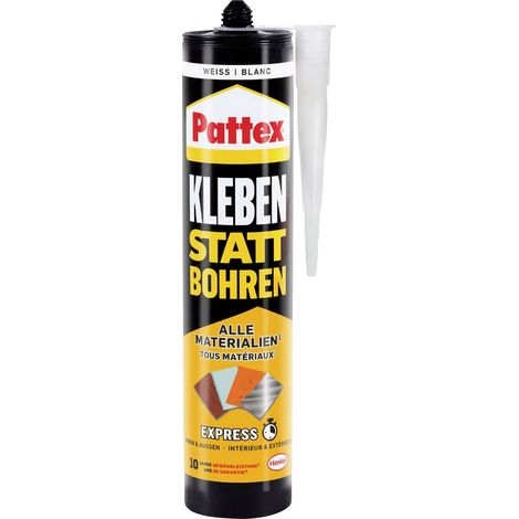Pattex Kleben statt Bohren Express Mastic étanche et adhésif PKBEX 390 g (1/3)