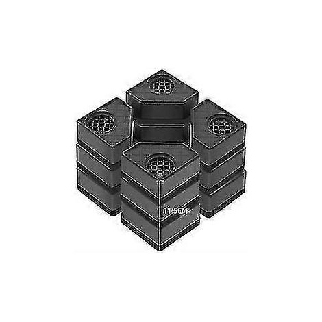 Patins anti-vibrations pour lave-linge, lot de 4, pour absorber les chocs et réduire le bruit.