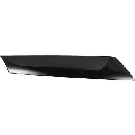 Pour BMW Mini Cooper R57 R55 R56 07-15 Moulure extérieure de montant de pare-brise noir brillant