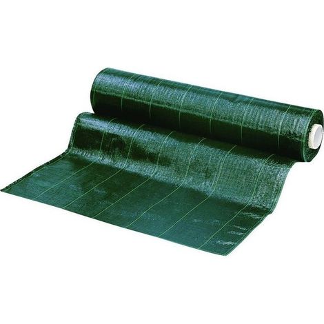 BLINKY 84050 Telo per Pacciamatura in Polipropilene Stabilizzato UV 110 g-m² Rotolo 100 m Larghezza 105 cm colore Verde
