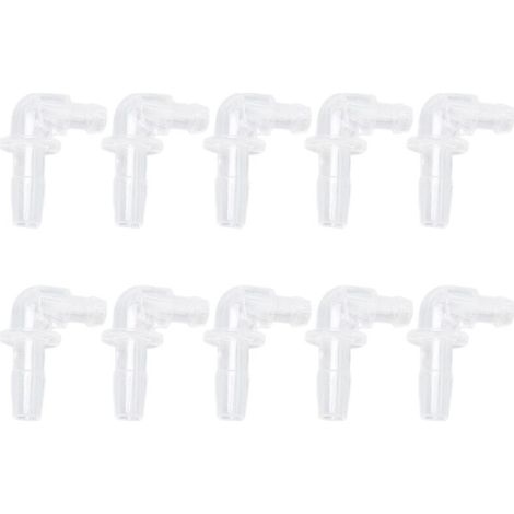 10 pièces Adaptateur Tubulaire BTE, Connexion pour Tubes Auditifs Transparents, Amélioration de la Qualité Sonore pour Appareils Siemens (1/5)