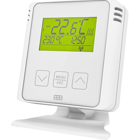 Thermostat d'ambiance EOB 6730, numérique, BT730, blanc