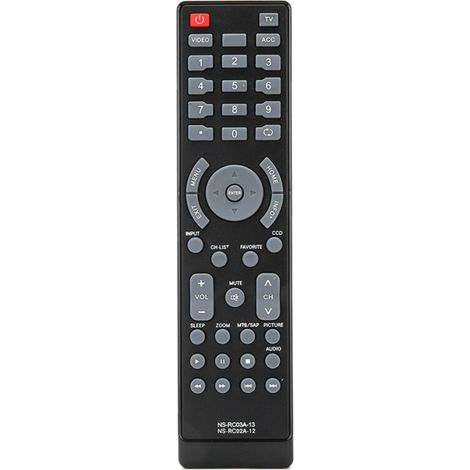 Réglage de la télécommande ajustement pour insignia TV NS RC03A-13 NS-32L120A13 NS-40L240A13