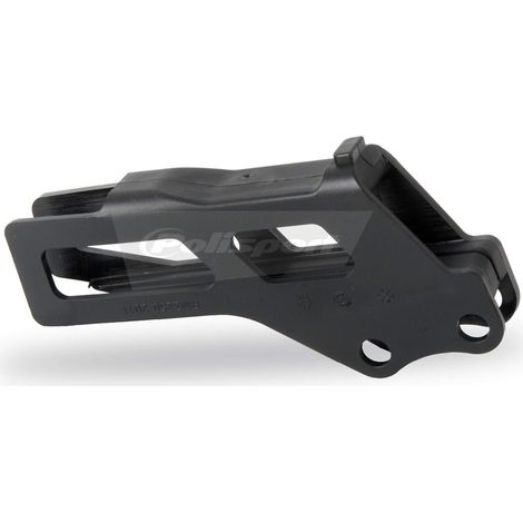 Guía de cadena para motocicleta RMZ Polisport 12 18, color negro, duradera.