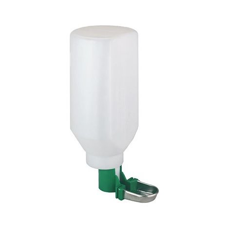 abreuvoir lapins bac en acier inoxydable 1,5l