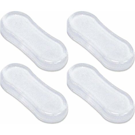 4pcs Tampons Abattant WC,Patins Pour Abattant De Toilette,Pare-chocs Siège Toilette Universels,Silencieux évitement De Collision Tampon Abattant WC Avec Adhésif Puissant Remplacement Coussinets Protec (1/5)