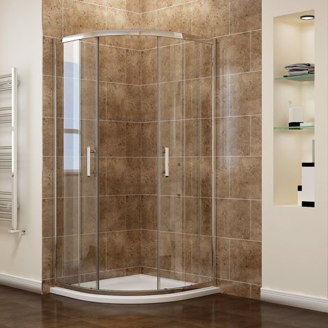 ELEGANT Nano Coated Quadrant Shower Enclosure 900x900mm Tempered Glass Shower Cabin Wet Room (1/5)