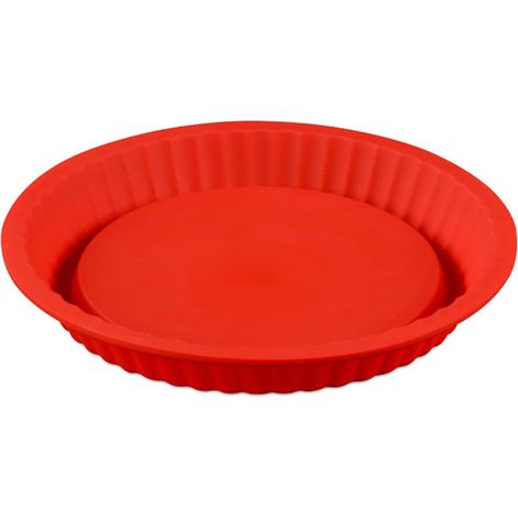 Moule Quiche - Moule À Tartelette Rond En Silicone Antiadhésif - Réutilisable Pour Pâtisserie Sucrée Ou Salée - Lot De 6 (1/5)