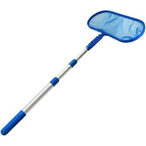 Épuisette de piscine Crystals – Épuisette de piscine avec manche télescopique extensible – Épuisette de bassin à mailles fines pour fontaines, baignoires, spas et aquariums (1/5)