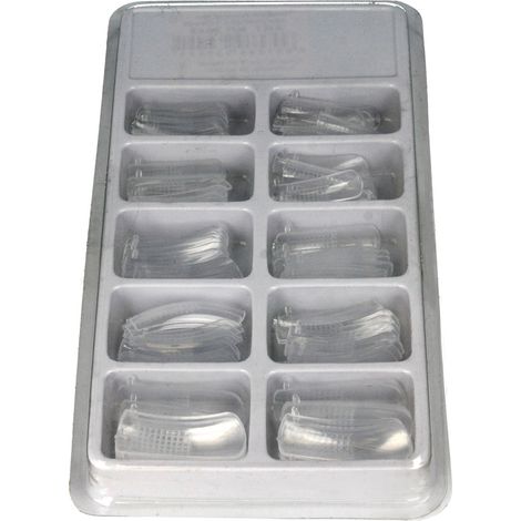 NECESITA 100 moldes dobles para extensiones de uñas.