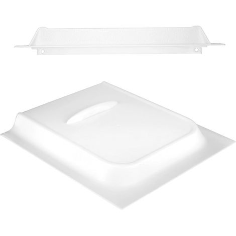 Ensemble de protection de porte et poignée d'écran de rechange résistant aux rayures et aux rayons UV pour une protection durable de la porte moustiquaire (1/5)