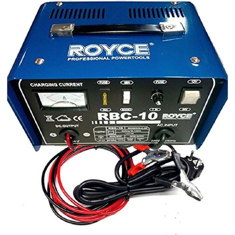 TRADE SHOP - Carica Batteria 12-24v 10a Auto Moto Camper Barca Caricabatterie Portatile - (1/2)
