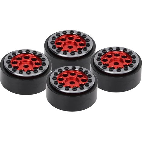 Professionelle RC-Felgennabe aus Langlebiger Aluminiumlegierung für FMS FCX24 1/24 RC-Fahrzeug – 4er-Set (1/5)