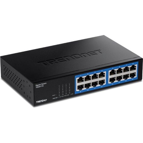 Conmutador Trendnet Teg-S17d 16 Puertos RJ-45 Gigabit (10/100/1000)