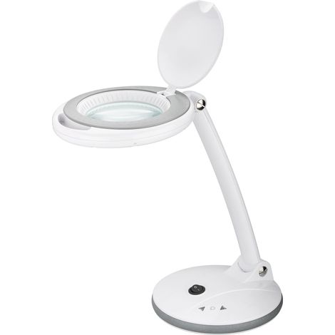 GOOBAY LED-Stand-Lupenleuchte, 6 W, 450 lm, dimmbar, weiß (1/5)