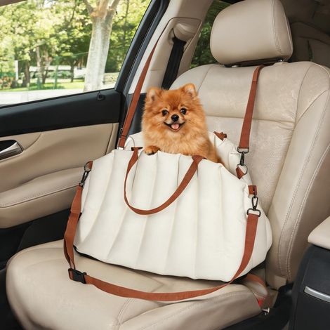 Caisse de transport pour animaux crema 50 x 30 x 31 cm (1/5)