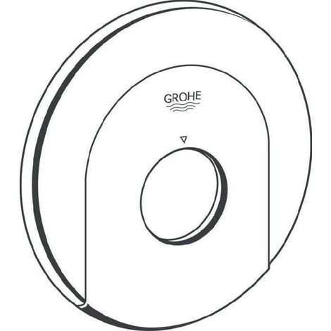 Rosette 47524 chrom (1/2)