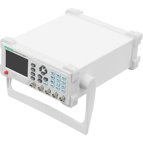 Tester LCR ET4410 – Tester LCR ad alta precisione con supporto regolabile, terminali di test, cavo di alimentazione lungo e display LCD nitido – Strumento di test professionale ad alta precisione (1/5)