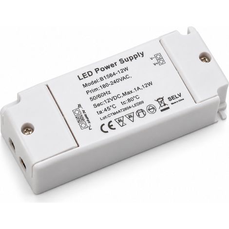 Fuente De Alimentación 12V DC 12W 1A 100-240V