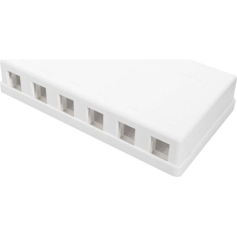 Modèle de boîtier Keystone blanc 17x11x4 cm (1/4)