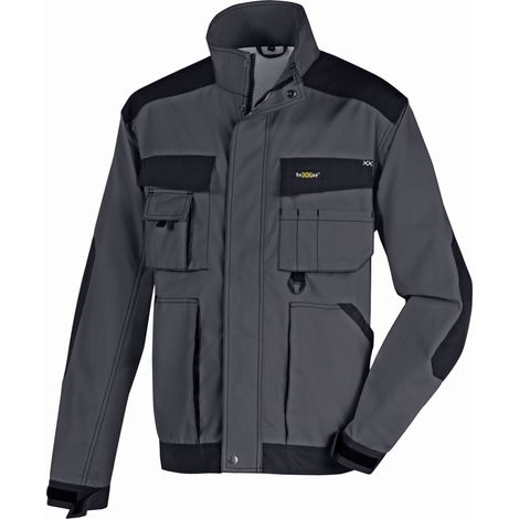 Canvas (270 g/m²) Bundjacke ANTIGUA grau/schwarz Größe XL (1/3)