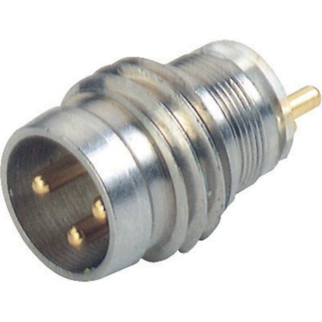 Hirschmann 933 391-001-1 Sensor-/Aktor-Einbausteckverbinder M8 Stecker, Einbau  Polzahl Sensoren: 3