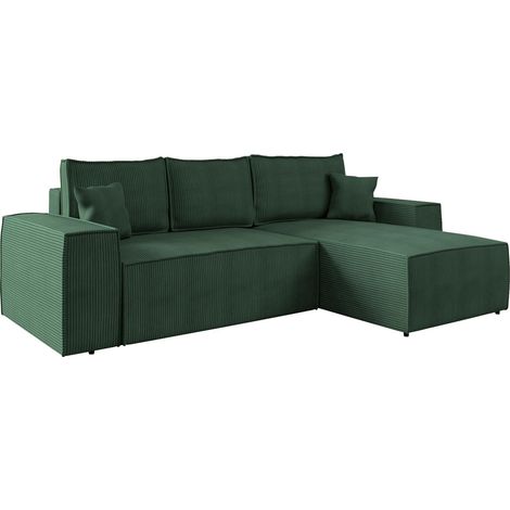 Sofá rinconero Clovis 108, Poso 14, Función de descanso, Almacenaje, 279x174x94cm, 0 (1/5)