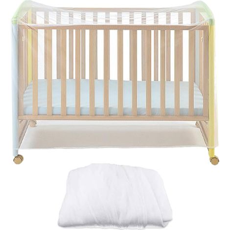 Moskitonetz für Babybett, robust und waschbar, 135 x 60 x 90 cm