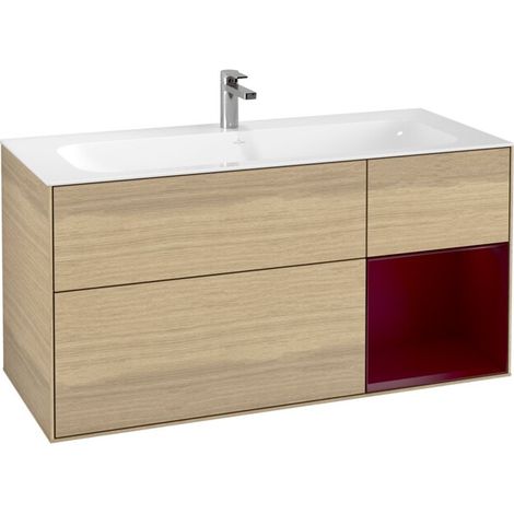 Villeroy & Boch G070HBPC Meuble sous-lavabo Finion G07 (1/2)