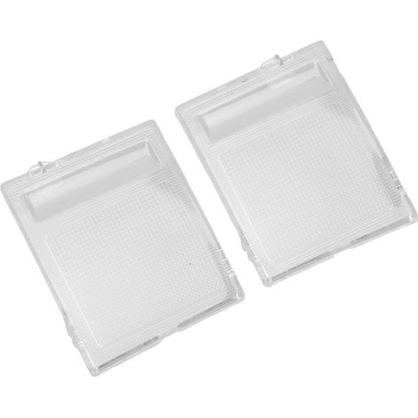 1 Paire de Verres de Plafonnier Transparents pour Jeep Grand Cherokee 2005-2010, Coques d'Éclairage Intérieur, Remplacement 5137527AA (1/5)