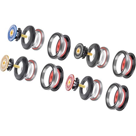 Jeu de direction pour vélo de route 42/52mm, tube conique vers droit, roulement pour fourche avant. (1/5)