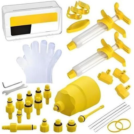 Kit de Purge d'Huile Minérale pour Freins Hydrauliques de Vélo - Outils de Réparation (1/5)