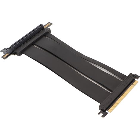 PCIe 4.0 x16 90-Grad-Verlängerungskabel, flexibel und hochgeschwindigkeitsfähig, PCIe 3.0-kompatibel