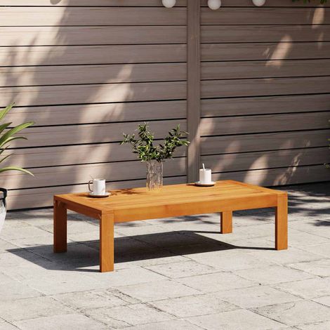 Gartentisch 100x50x27 cm Massivholz Akazie