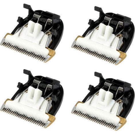 Ciseaux professionnels pour animaux de compagnie, tondeuse électrique, machine de coupe pour chiens, couteau en céramique et titane (1/5)