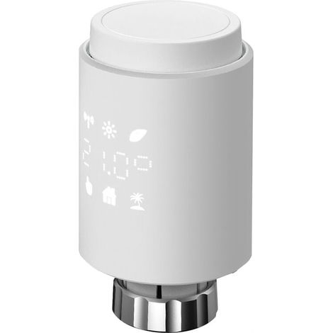 Le modèle d'affichage LED du thermostat TRV de vanne de radiateur Tuya zigbee doit être utilisé avec la passerelle zigbee [peut être utilisé avec la passerelle E14648-3] (1/5)