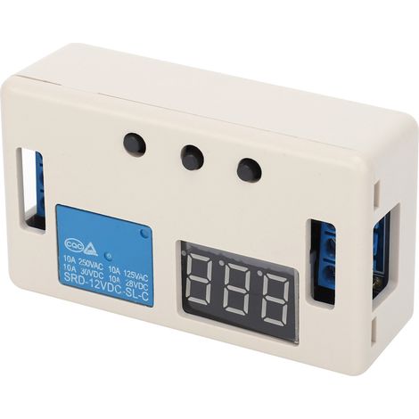 Multifunktions-Zeitverzögerungsrelaismodul, Zeitschaltersteuerung, 12V-Elektronikbauteil (1/5)