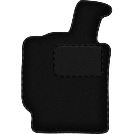 Alfombrilla de conductor negra para: Lancia Thesis sedán (2001-2009)