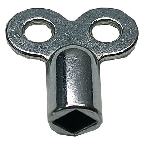 SHINING HOUSE Juego de 6 llaves de purga de radiador de aleación de zinc: duraderas y adecuadas para muchos radiadores, útiles para calentadores, fácil mantenimiento (2,6 x 2,3 cm) (1/3)