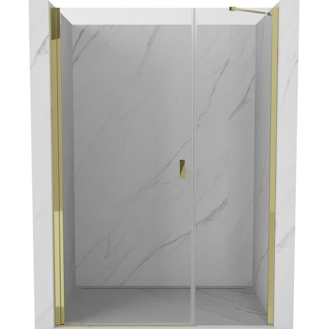 Mexen Mist-B porte de douche pivotante 95 cm, transparent, dorée - 8A2-095-001-50-00 (1/5)