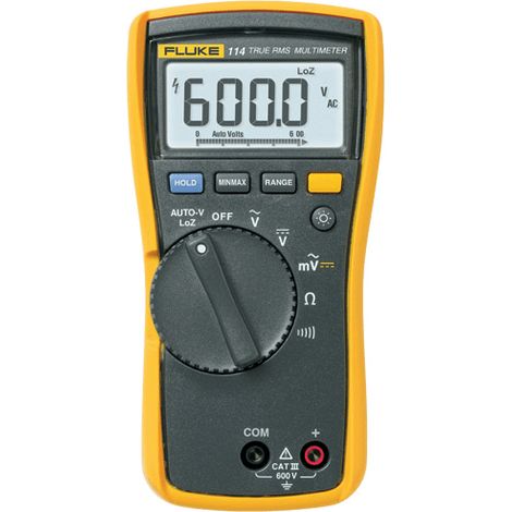 MULTIMETRE DIGITAL TRUE RMS FLUKE 114 POUR OUTILLAGES - 8917741
